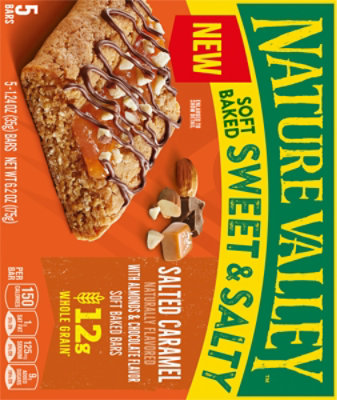 Nature Valley Soft Baked Sweet Salty Salted Caramel Bars - 5 Count - Image 5
