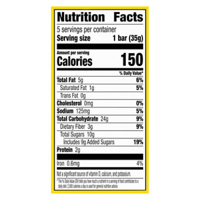 Nature Valley Soft Baked Sweet Salty Salted Caramel Bars - 5 Count - Image 3