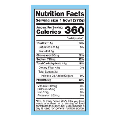 Scott & Jon's Lemon Butter Dill Salmon Pasta Bowl - 9.6 Oz - Image 3