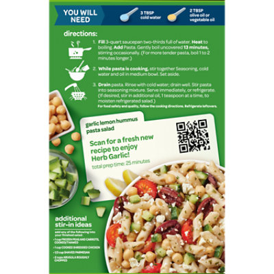 Suddenly Salad Pasta Herb Garlic - 7.5 OZ - Image 2