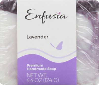 Enfusia Lavender Handmade Soap - 4.4 OZ - Image 2