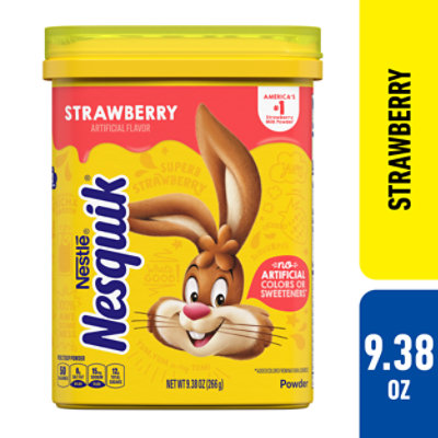 Nesquik Strawberry Powder Drink Mix 9.38 Oz. - Image 2