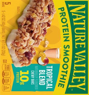 Nature Valley Protein Smoothie Tropical Blend Chewy Bars - 5 Count - Image 5