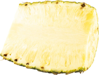 Fresh Cut Pineapple Half - EA