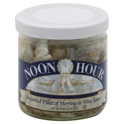Noon Hour Herring With Wine Sauce - 8 OZ - Image 1