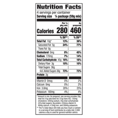 Betty Crocker Oreo Lava Cake Mix - 8.3 Oz - Image 3