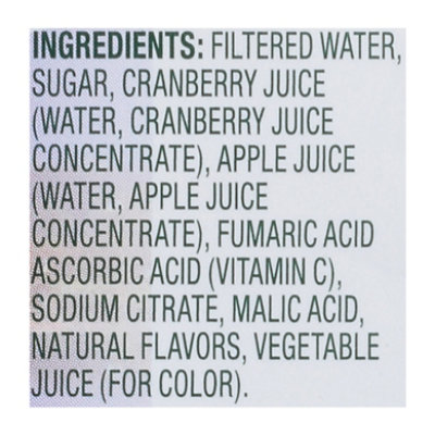 Old Richard Cranberry Apple Juice Cocktail - 64 Fl. Oz. - Image 5