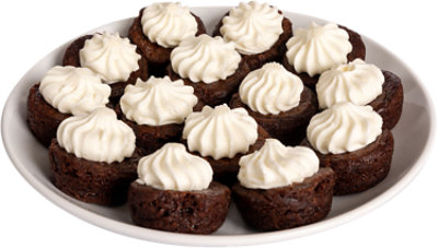 2-bite Cream Cheese Brownie Bite Tray - EA - Image 1