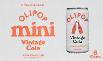 Olipop Prebiotic Soda Cola Mini - 45 OZ - Image 5