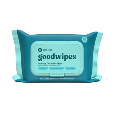 Goodwipes Shea Coco Flushable Wipes - 100 CT - Image 2