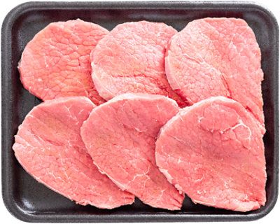 Certified Angus Beef Eye Of Round Steak Boneless Wafer Thin - LB - Image 1