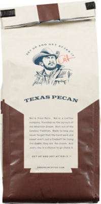 Free Rein Texas Pecan Flavored Blend Ground Bean - 12 Oz - Image 4