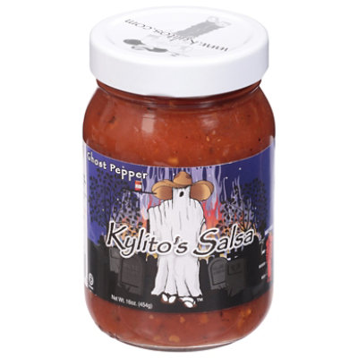 Kylito's Ghost Pepper Scary Hot Salsa - 16 Oz - Image 2