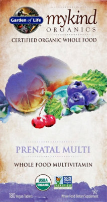 Gardenof Life Mykind Organics Prenatal Multi - 180 CT - Image 2