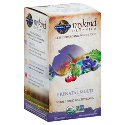 Gardenof Life Mykind Organics Prenatal Multi - 180 CT - Image 1