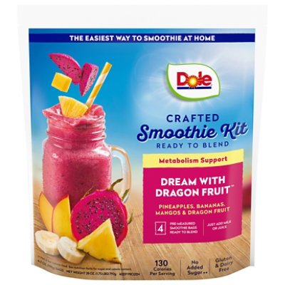 Dole Dream With Dragon Fruit Metabolism Support Smoothie Kit - 7 Oz - Image 2