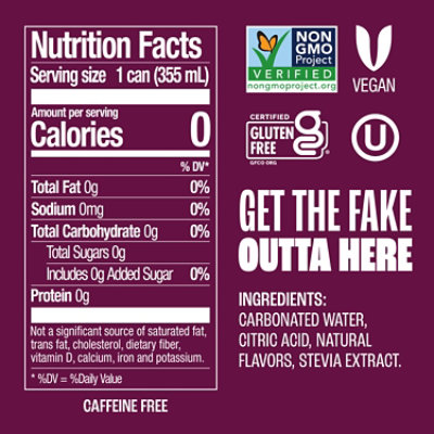 Zevia Black Cherry Soda - 12-12 Fl. Oz. - Image 3