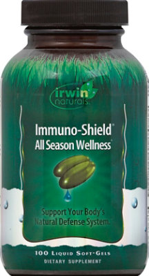 Irwin Naturals Immuno-shield All Season Wellness For Body's Natural Defense - 100 CT - Image 2