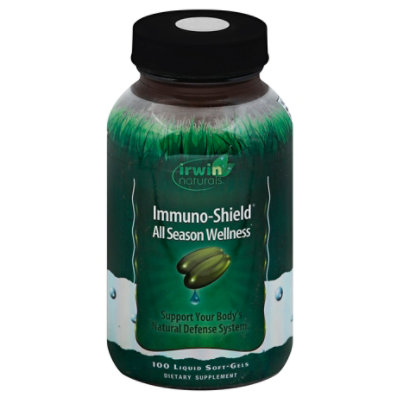 Irwin Naturals Immuno-shield All Season Wellness For Body's Natural Defense - 100 CT - Image 1