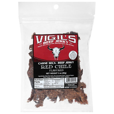 Vigil's Red Chile Beef Jerky - 3 Oz - Image 2