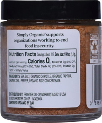 Simply Organic Hot Organic Fishing Salt - 4.34 Oz - Image 5