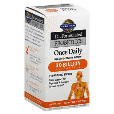 Garden Of Life Dr Formulated Prbiobitics Once Daily - 30 CT - Image 1