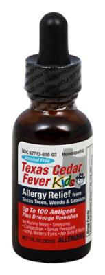 Allergena Tx Cedar Fever  Kids Glycerite - 1 OZ - Image 1
