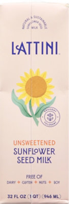 Lattini Unsweetened Vegan Sunflower Seed Milk Carton - 32 Oz - Image 6