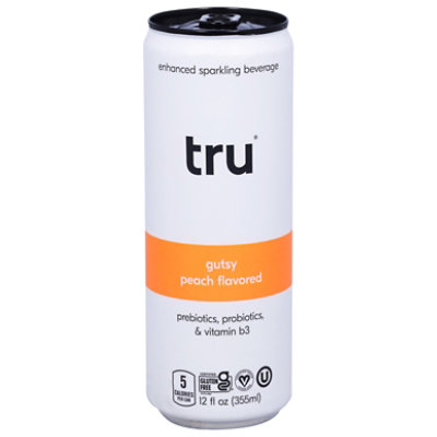 Tru Gut Peach Rtd - 12 OZ - Image 2