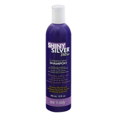 One N Only Shiny Silver Sham - 12 OZ - Image 1
