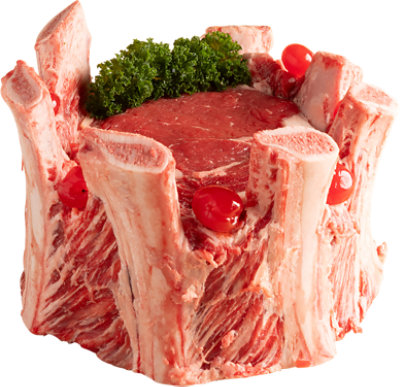Choice Beef Ribeye Boneless Crown Roast - LB - Image 1