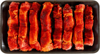 Pork Shoulder Country Style Rib Seasoned Valu Pack - LB - Image 1