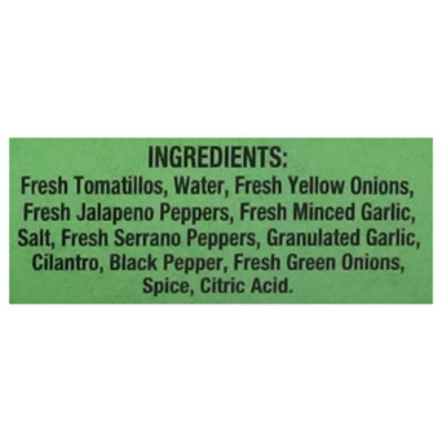 Ancira Green Salsa Jar - 16 Oz - Image 4