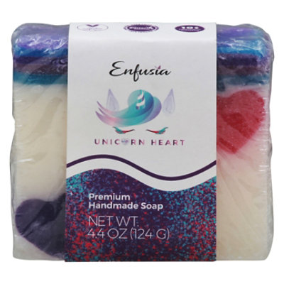 Enfusia Unicorn Heart Handmade Soap - 4.40 OZ - Image 3