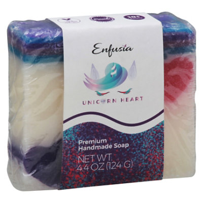 Enfusia Unicorn Heart Handmade Soap - 4.40 OZ - Image 1
