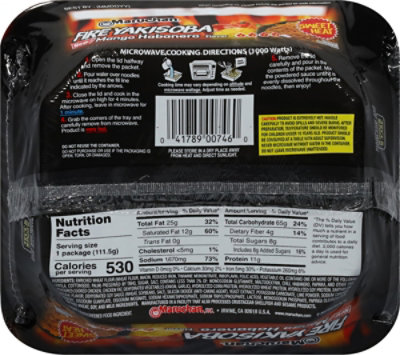 Maruchan Yakisoba Mango Habanero Stir Fry Noodles - 3.9 Oz - Image 5
