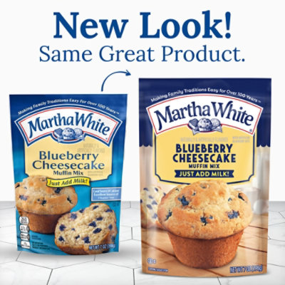 Martha White Blueberry Cheesecake Muffin Mix - 7 Oz - Image 2