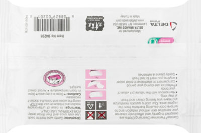 Clarisse Hypoallegenic For Sensitive Skin Feminine Cleansing Cloths - 36 Count - Image 5