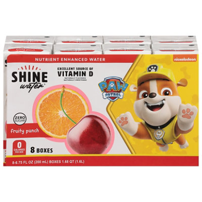 Shinewater Paw Patrol Fruity Punch Nutrient Enchanged Water - 54 Oz - Image 1