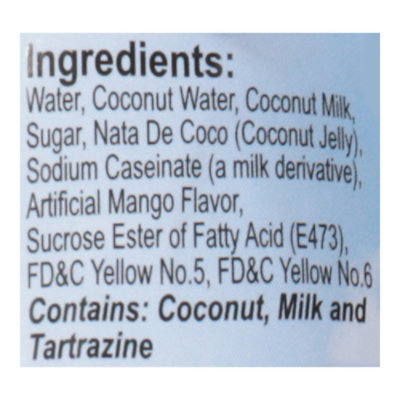 Kuii Coconut Milk Mango With Cream Of Coconut - 16.4 OZ - Image 4