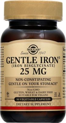 Solgar Iron 25mg - 90 CT - Image 2