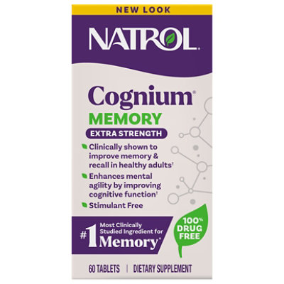 Natrol Cognium Xstrength 200mg - 60 CT - Image 2
