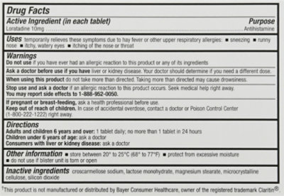 HealthA2Z Non Drowsy Allergy Relief tablets - 5 Count - Image 5