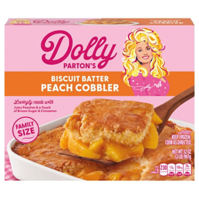 Dolly Parton Biscuit Peach Cobbler - 32 OZ - Image 2