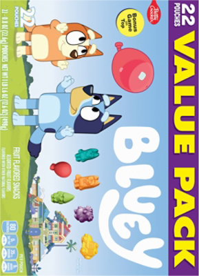 Betty Crocker Bluey Fruit Flavored Snacks Value Pack 22 Count - 17.6 Oz - Image 5
