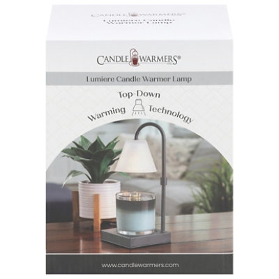 Lumiere Candle Warmer Lamp Black - EA - Image 1