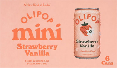 Olipop Prebiotic Soda Vanilla Mini - 45 OZ - Image 5