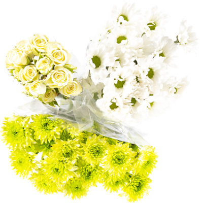 Bunch Color Block White & Green - Each - Image 1