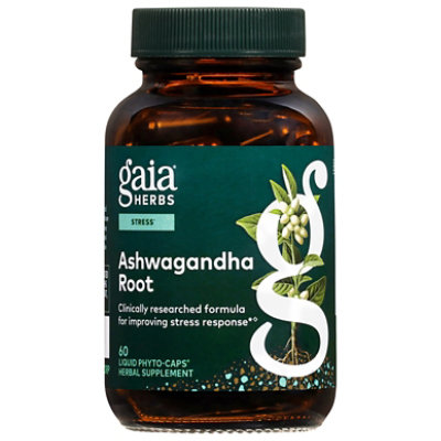 Gaia Ashwagandha Root - 60 CT - Image 2