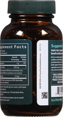 Gaia Ashwagandha Root - 60 CT - Image 4